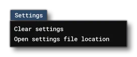 The Project Editor Edit Menu