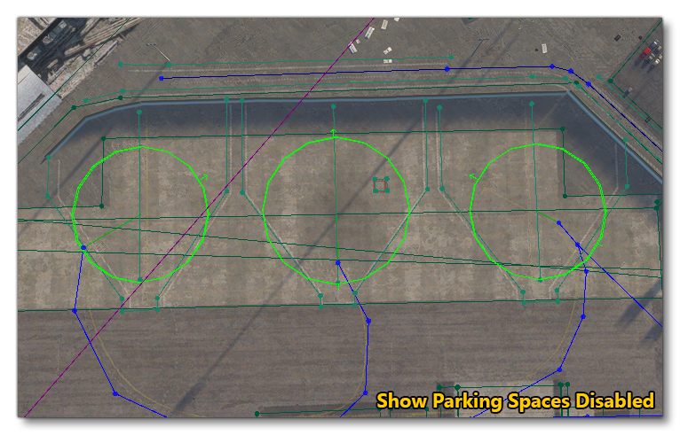Show / Hide Parking Spaces