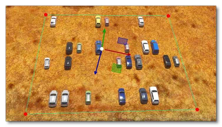 How A CarParking Object Looks In The World