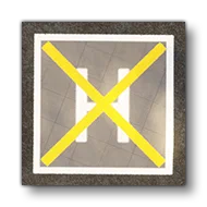 Illustration Of A Closed Helipad Object