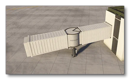 Example Of A Jetway Link Scenery Object