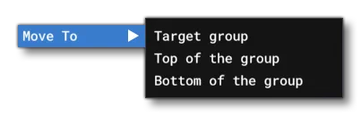The Move To SubMenu