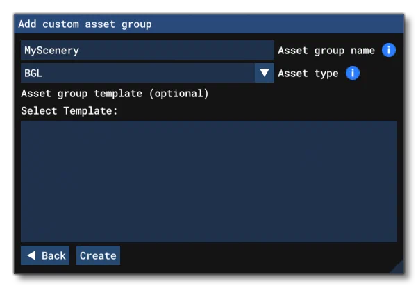 Adding A New Scenery Package To A Project
