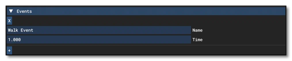 The Events Section