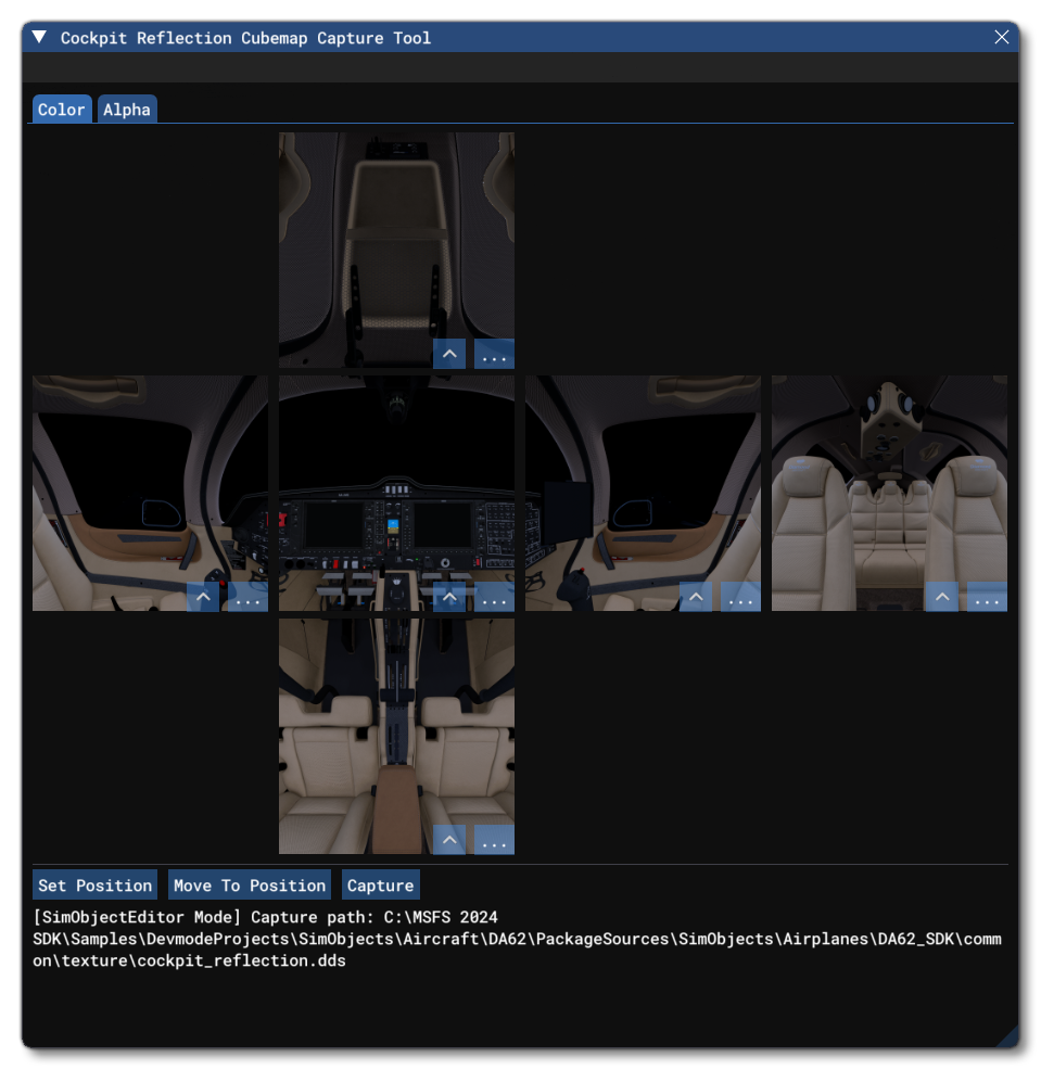 The Cubemap Editor Tool After Capturing A Cubemap