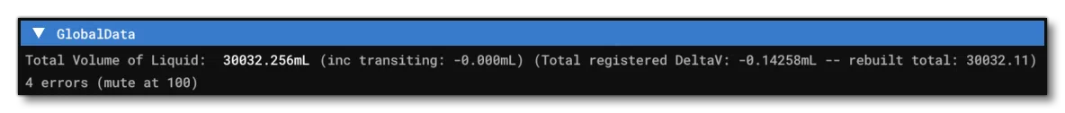 The GlobalData Section Of The Debug Window