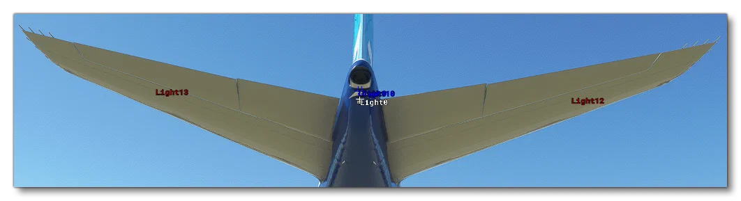 The Debug Aircraft Lights Overlay
