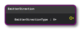 The EmitterDirection Node