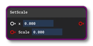 The SetScale Node