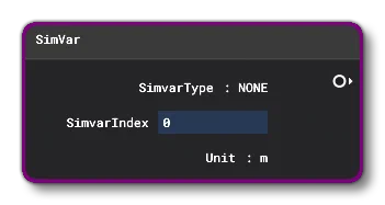 The SimVar Node