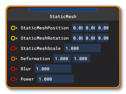 The StaticMesh Block