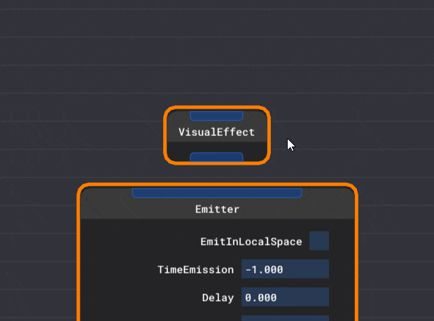 Connecting Node Blocks In The VFX Editor