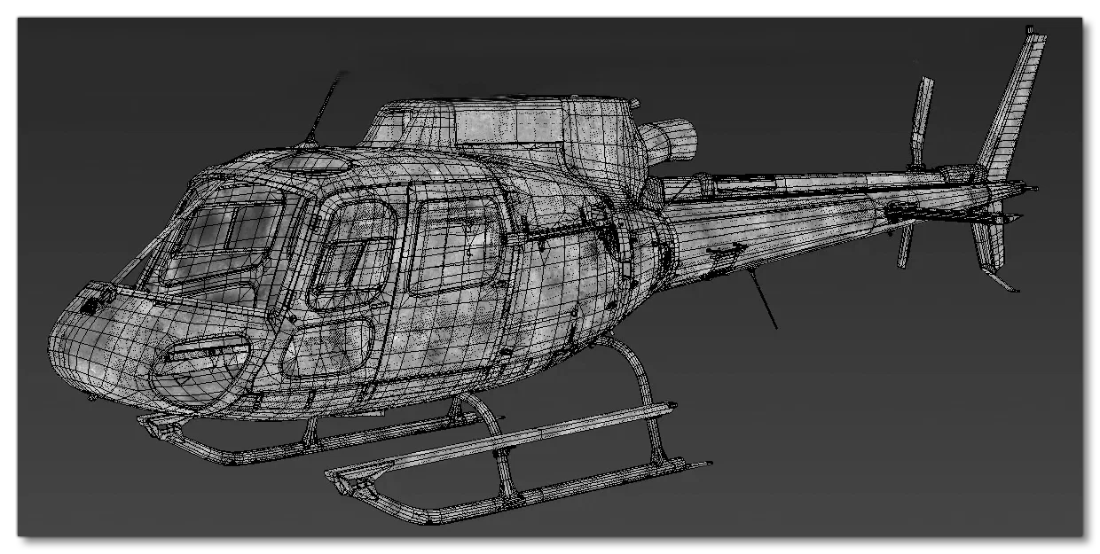 Dirt / Grime / Ice Mesh Example For LODs 0 - 2