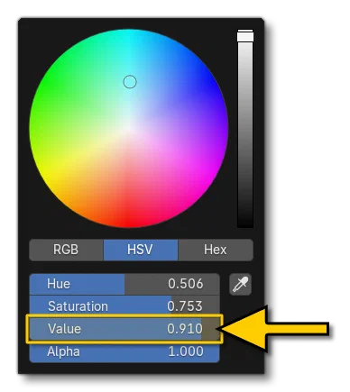 Setting The Emissive Colour And Value