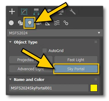 Adding A Sky Portal Light In 3DS Max