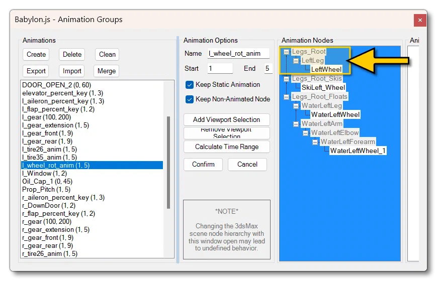 Adding Rim Rotation Into An Animation Group