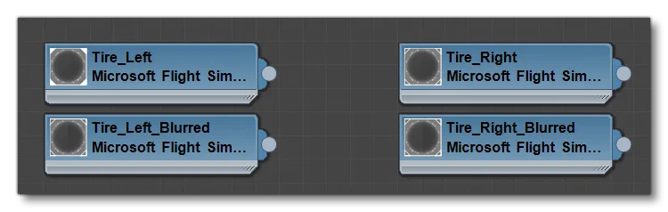 Example Of Multiple Materials Used For Wheel Groups