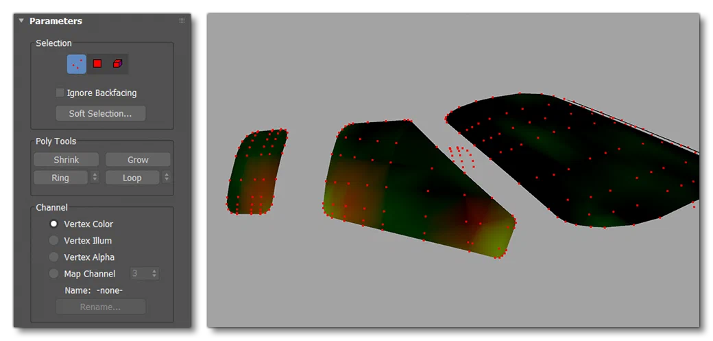 Vertex Colour Painting In 3DS Max