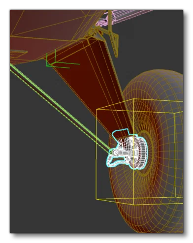 Linking Static Objects To Right Leg