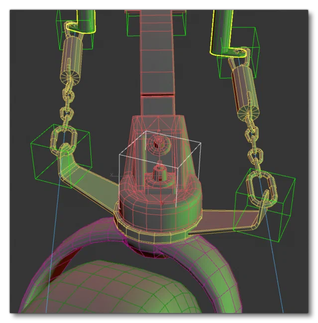 FInal Connections For The Rudder And Wheel