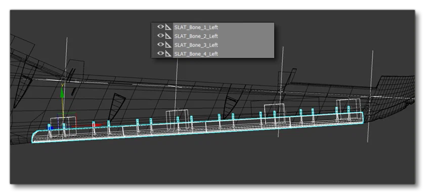 Positioning All The Slats Helpers