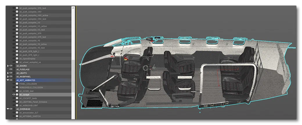 Cockpit Shell Example