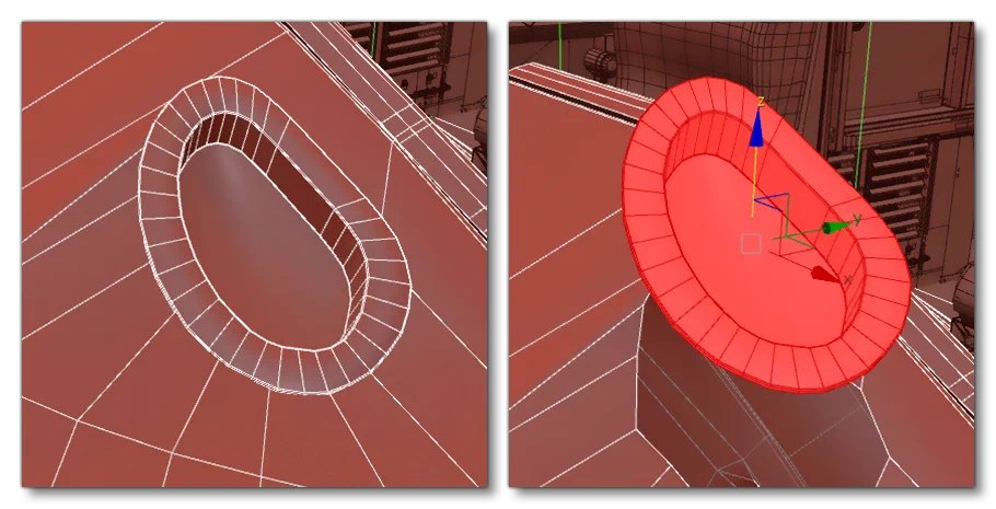 Example Of Rounded Geometry With A Hole