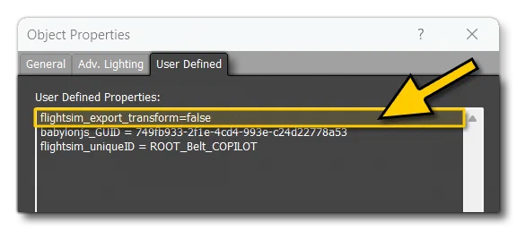 Setting The Transforms Option For Export In 3DS Max