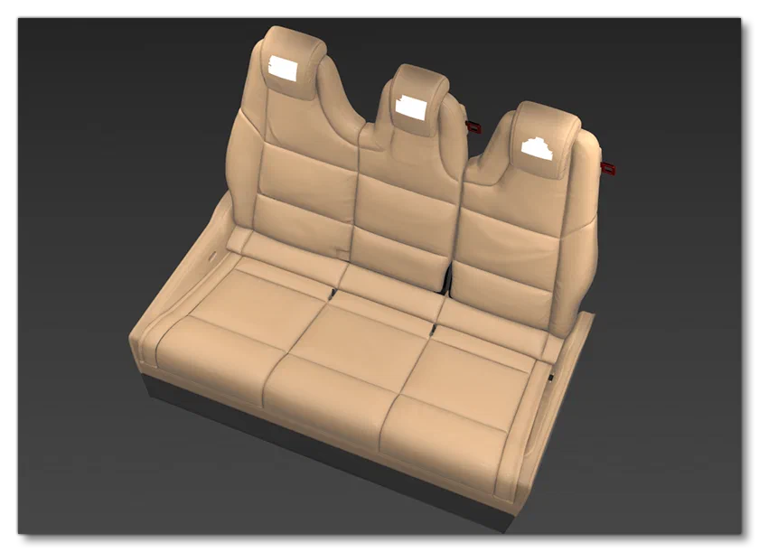 The DA62 Passenger Seat Model