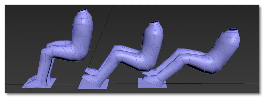 The Different Body Postures In The Morphotypes Template
