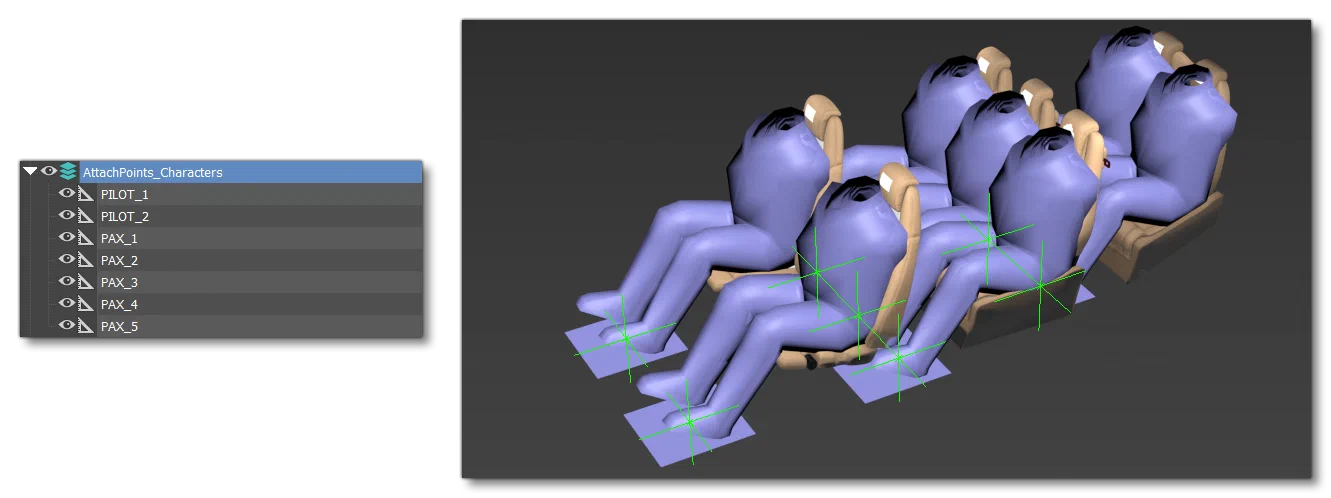 Placing And Naming The Procedural Character Attach Points