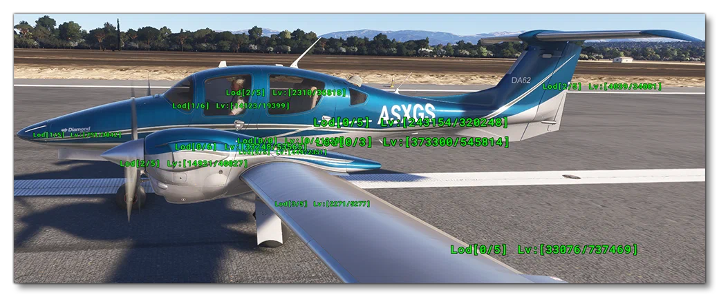 Illustration Of The Different LoDs For A Modular Aircraft