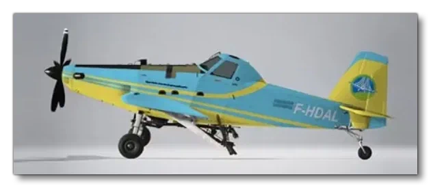 Example Of A Modular Aircraft Livery