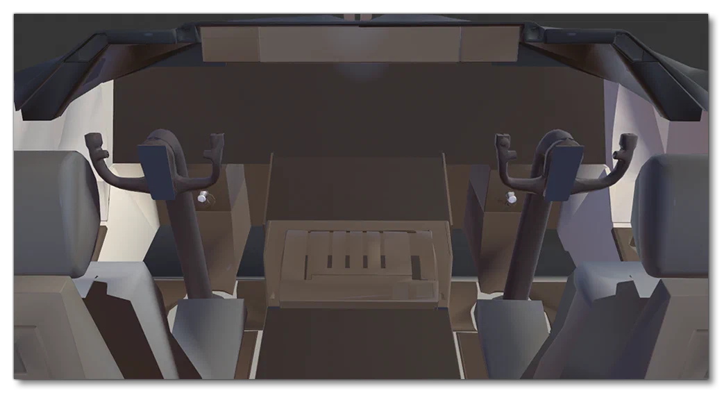 Cockpit LODx3