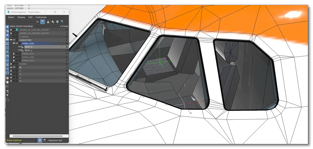 Example Of Pilot / Copilot Dummy Node Placement