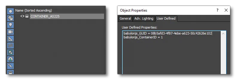 The Unique COntainer ID For Each Container Version In A Scene