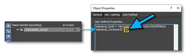 Changing The Container ID In A Scene