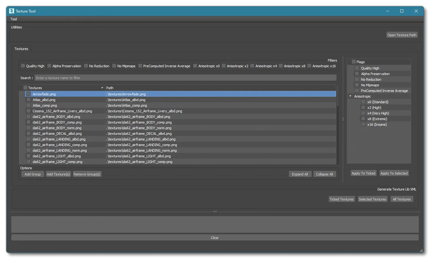 The Texture Tool Window In 3Ds Max