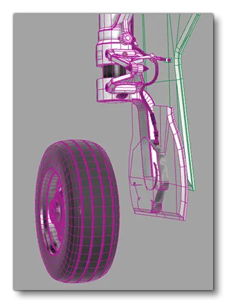 Wheels Moved Away From The Main Geometry