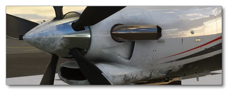 Example Of Icing On The Aircraft