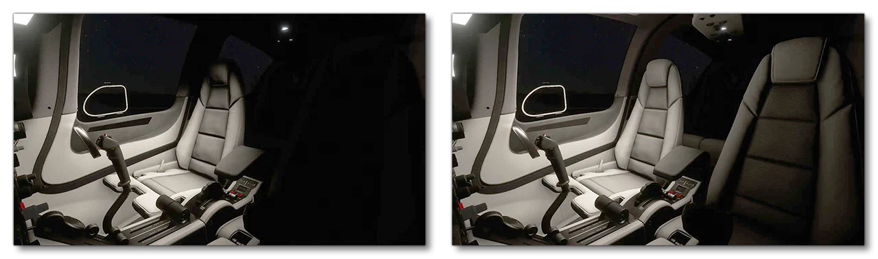 Example Showing Simulated Diffuse Light Using An Additional Omni-Light