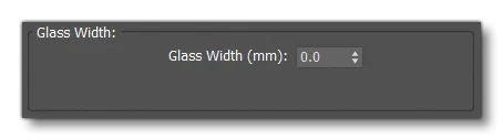 Setting The Glass Parameters