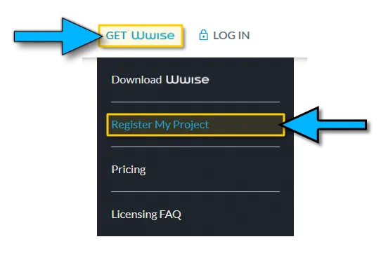 Register A Wwise Project