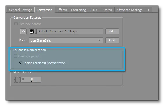 Normalize Sounds In Wwise