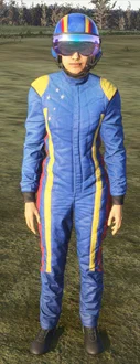 Race Pilot Procedural Character
