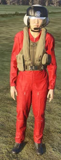 Rescue Pilot Procedural Character