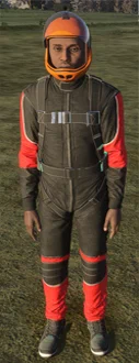 Skydiver Procedural Character