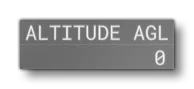 The Radar Altitude Display