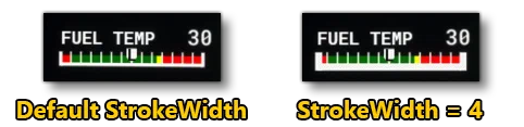 Example Of An Instrument With And Without A Specific Stroke Width