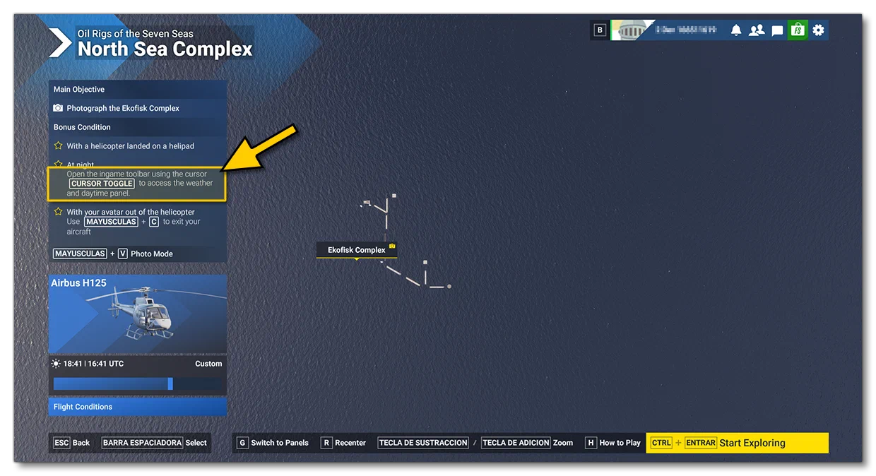 The Bonus Objective Description In The Simulation UI